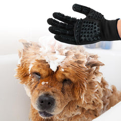 Pet Grooming Gloves Bath Massage
