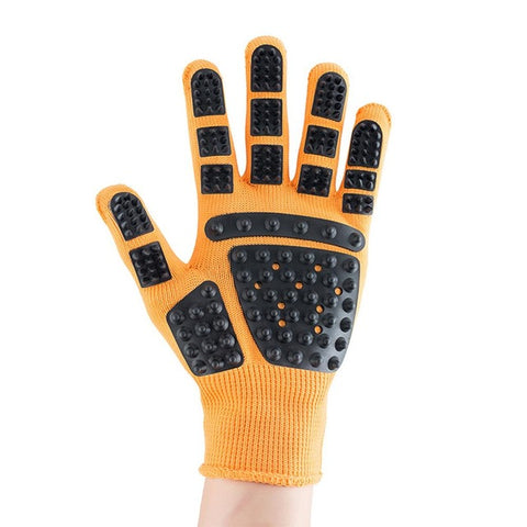 Pet Grooming Gloves Bath Massage