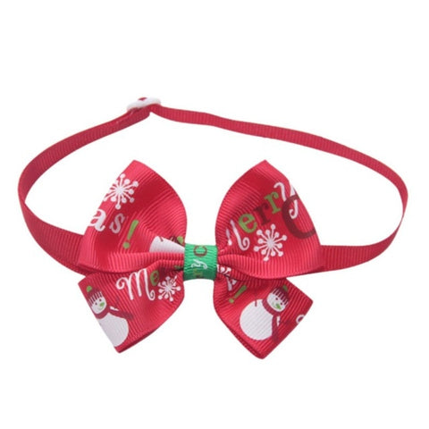Christmas  Dog Tie