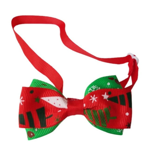 Christmas  Dog Tie